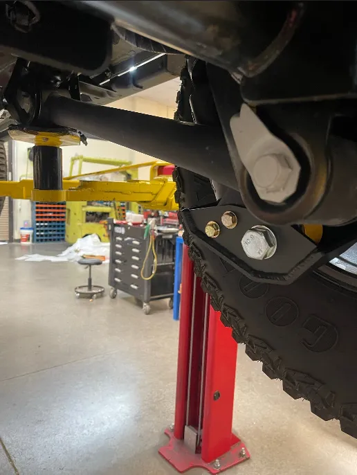 2022   Bronco Rear shock skid kit for HOSS 3.0 Shock