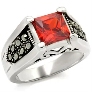 9X019 Antique Tone 925 Sterling Silver Ring