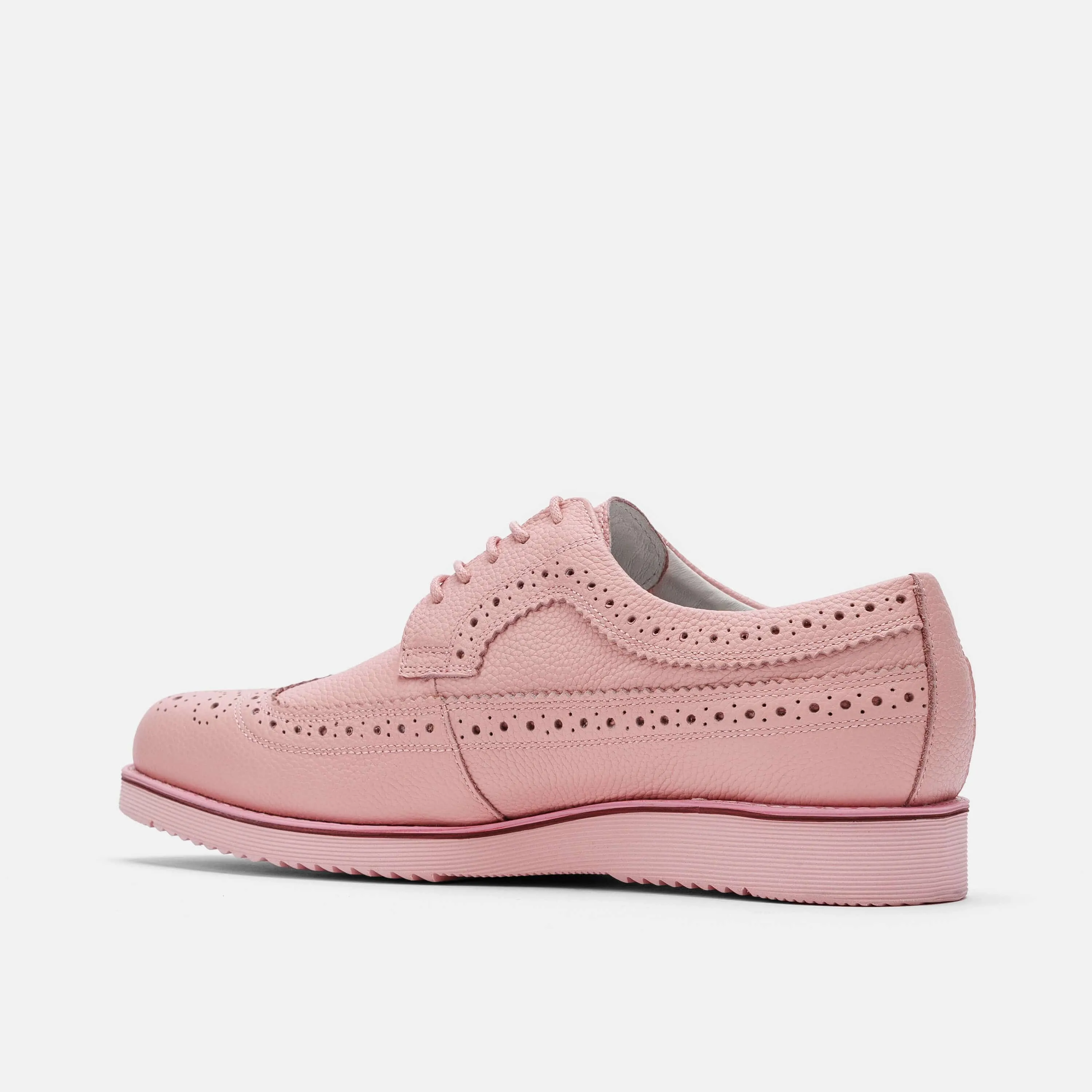 Alexander Pink Leather Longwing Sneakers