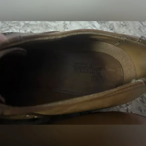 Allen Edmonds Corporate‎ Casuals Oxfords Leather Shoes Cap Toe Size 9.5D