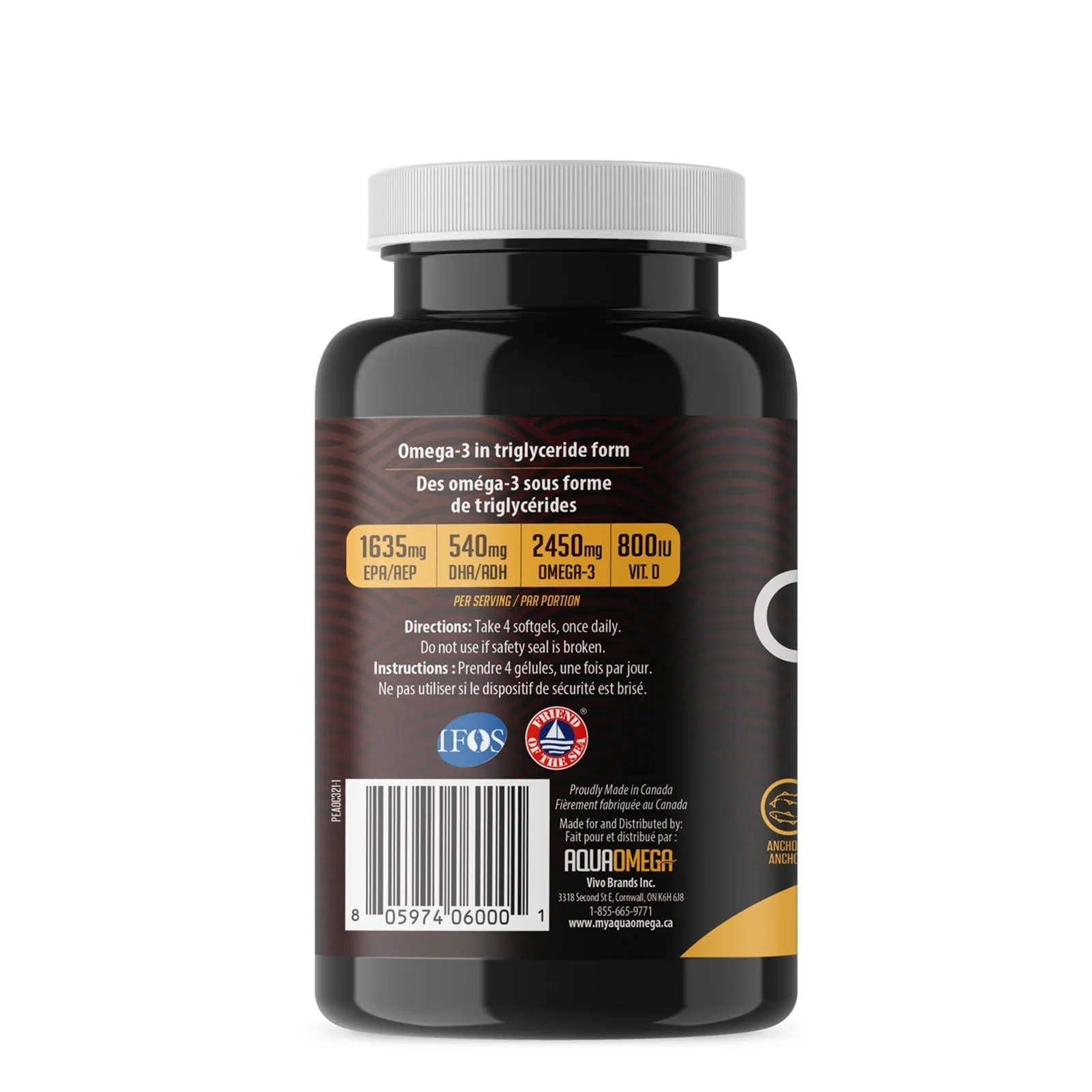 Aqua Omega Standard 240 Gels