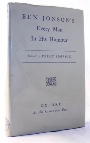 Ben Jonson's Every Man in His Humour