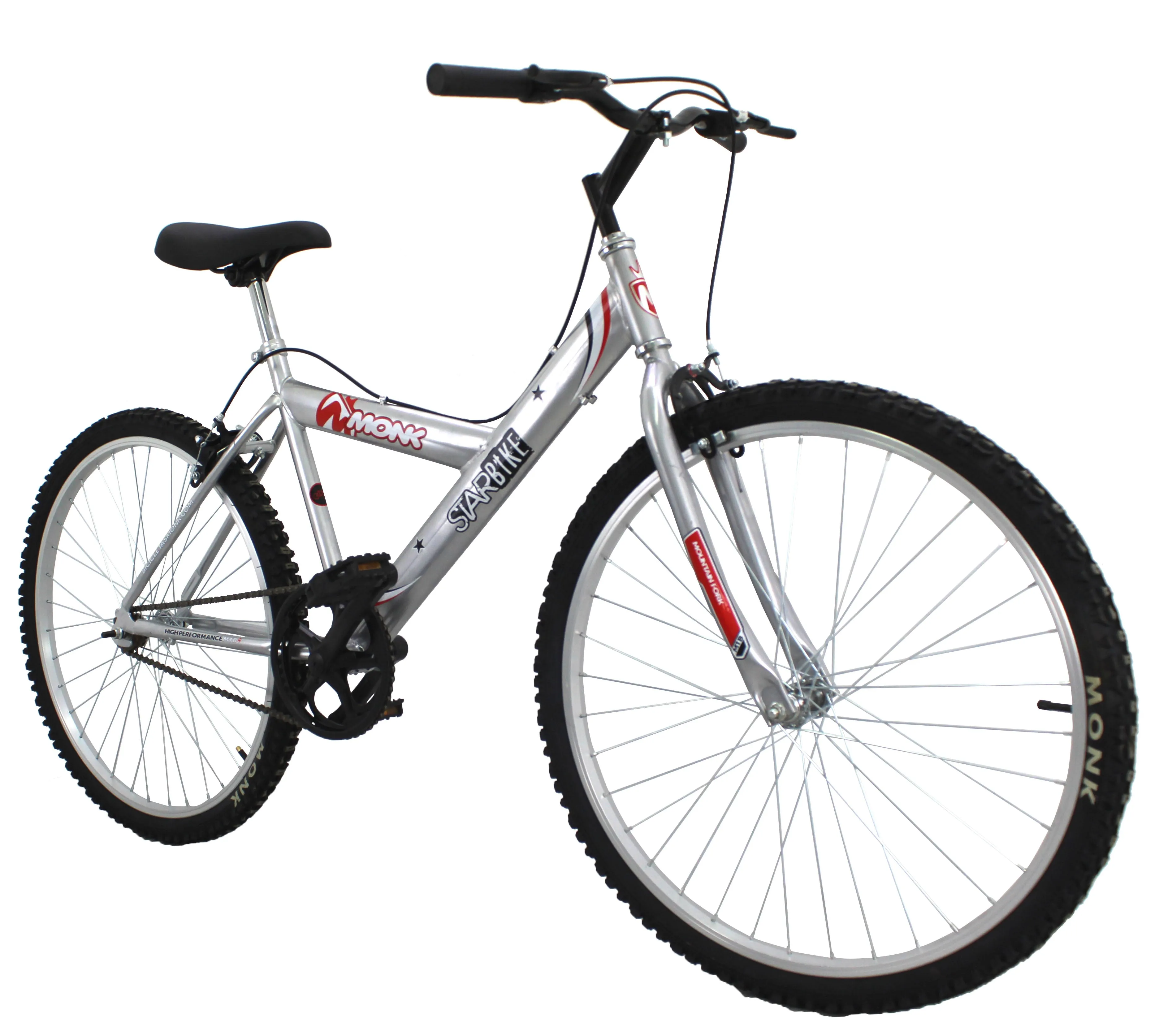 Bicicleta Montaña Rodada 26 1 velocidad Monk StarBike
