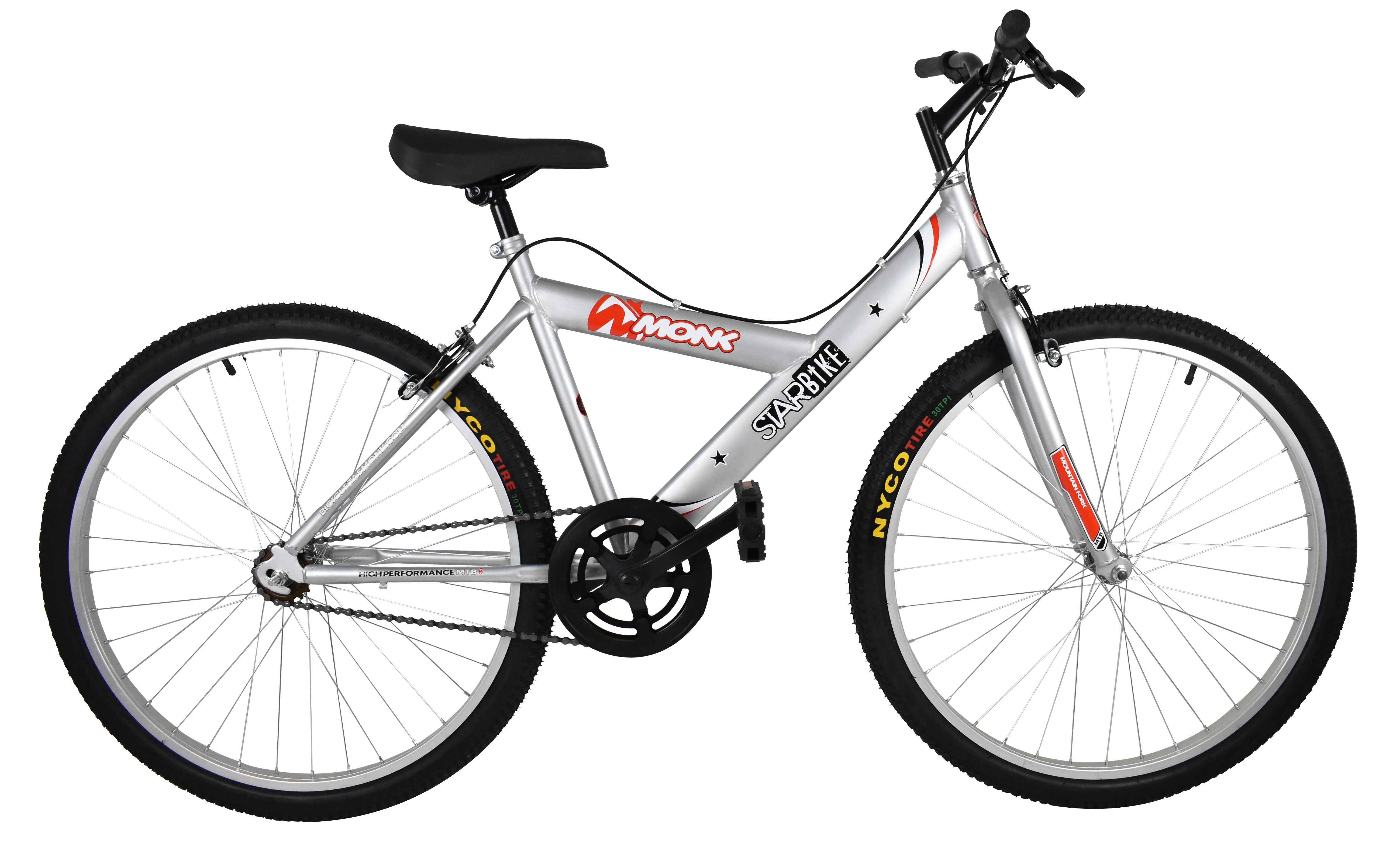 Bicicleta Montaña Rodada 26 1 velocidad Monk StarBike
