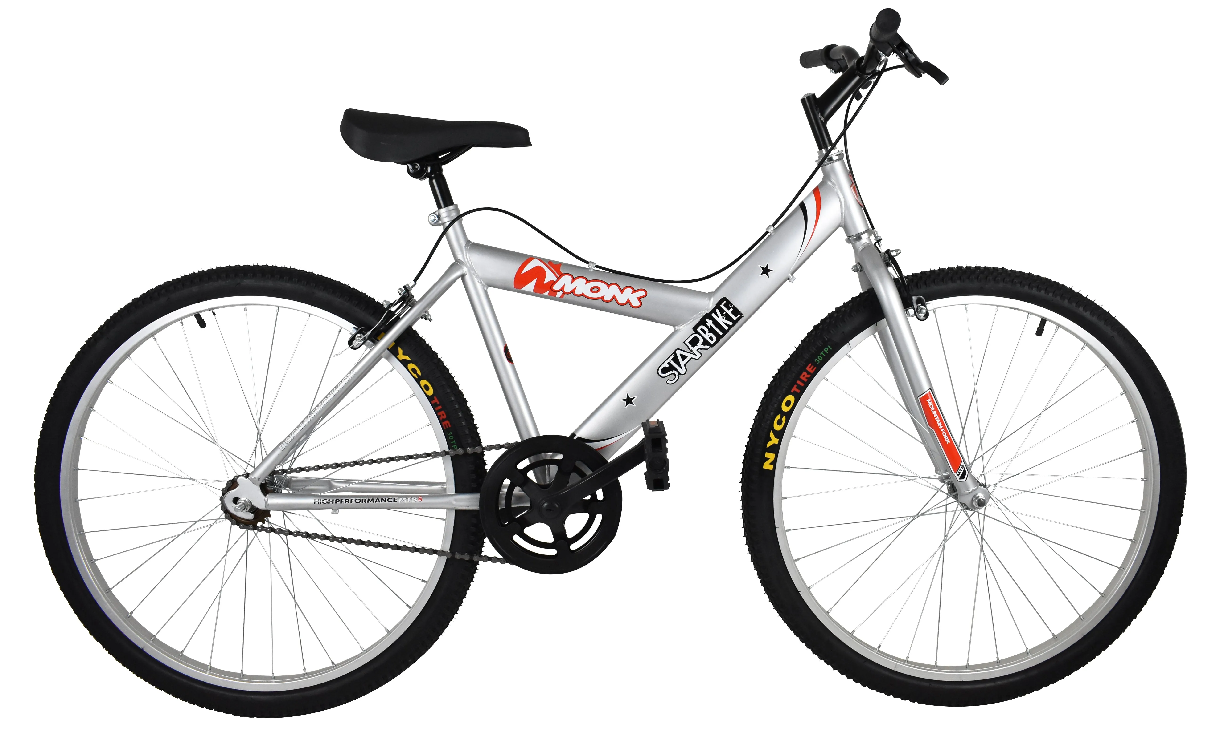 Bicicleta Montaña Rodada 26 1 velocidad Monk StarBike
