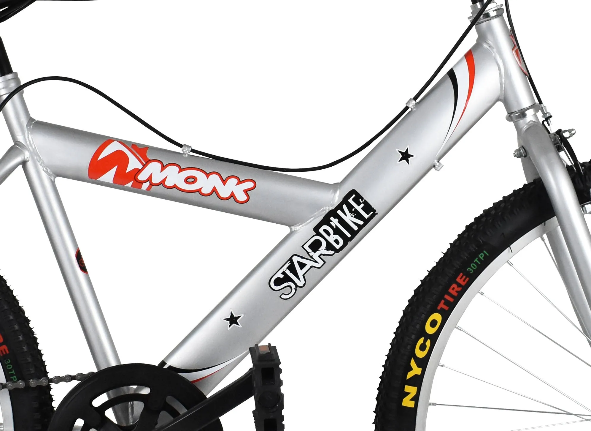 Bicicleta Montaña Rodada 26 1 velocidad Monk StarBike