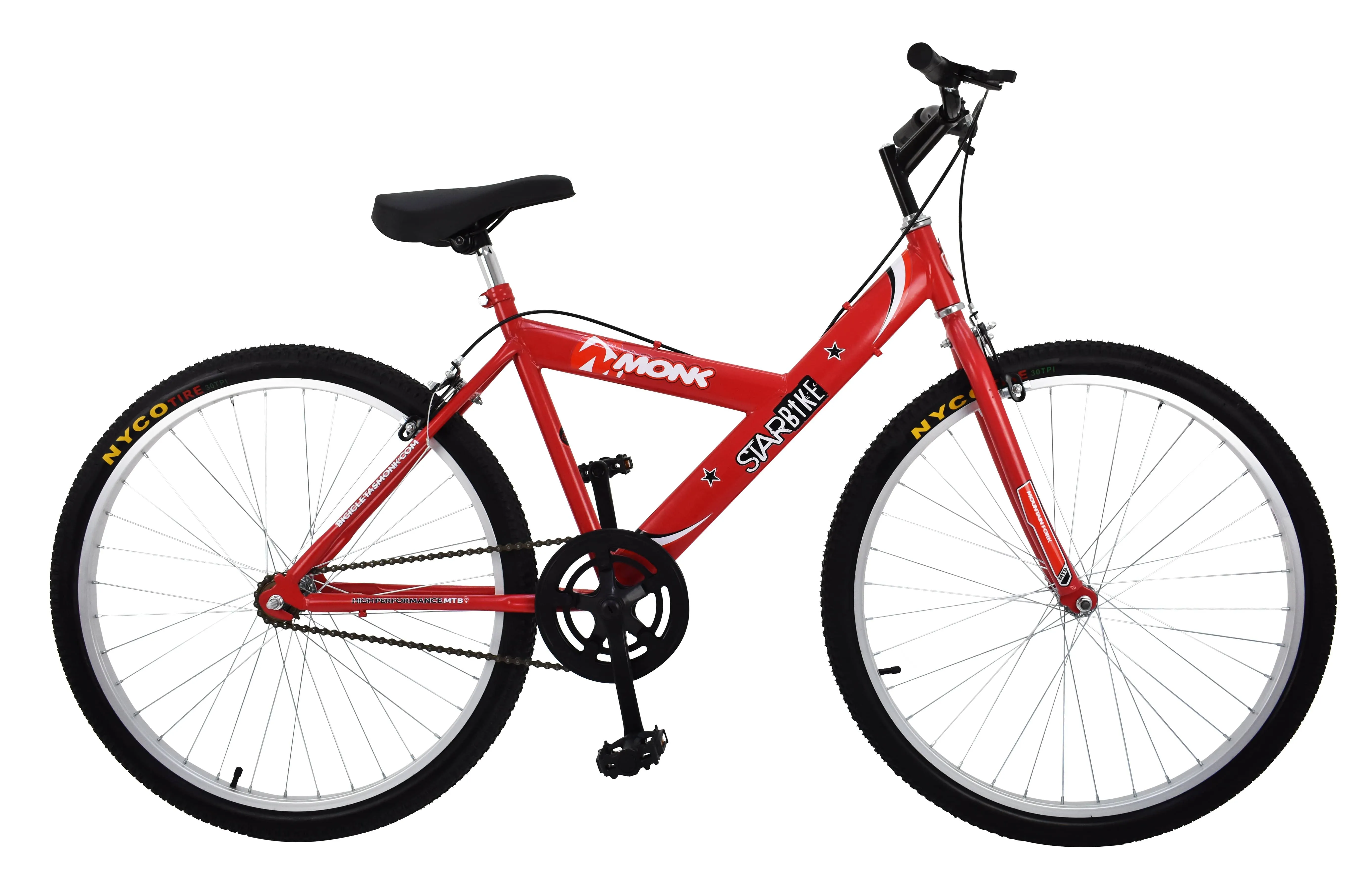 Bicicleta Montaña Rodada 26 1 velocidad Monk StarBike