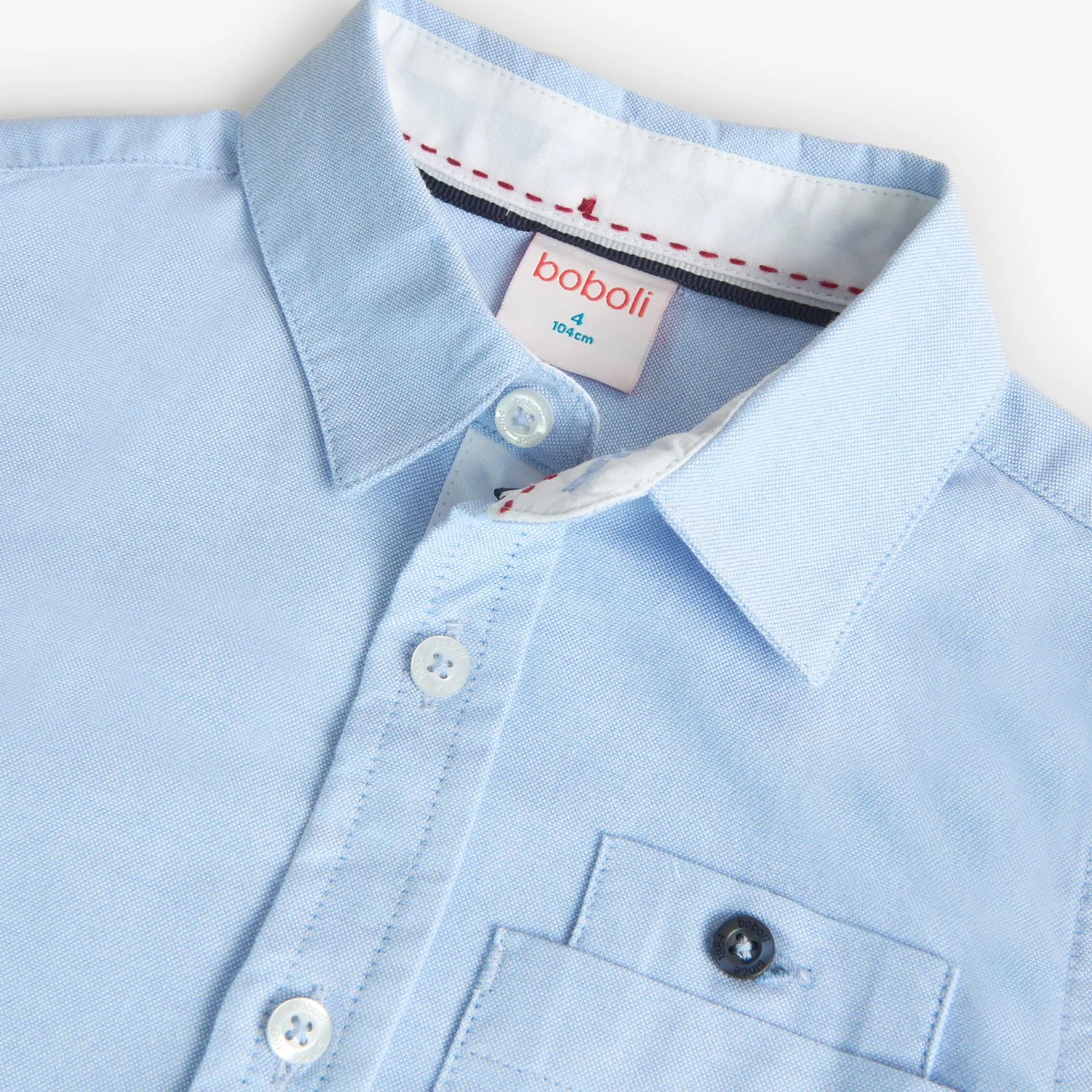 Boboli Blue Oxford Shirt