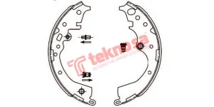 Brake Shoes Toyota Quantum 2005 2012