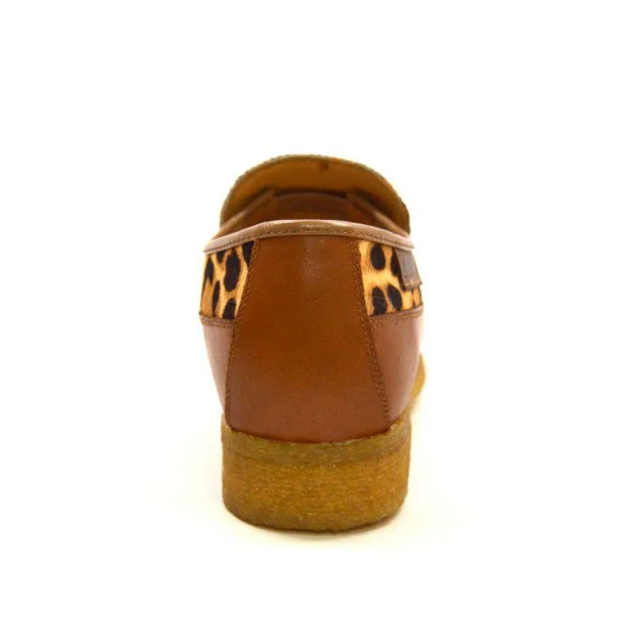 British Walkers Power 2 Limited Edition Men's Leopard Pony Skin Leather