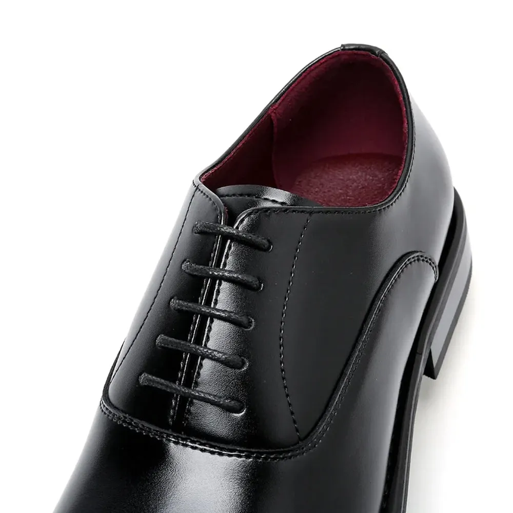 Brown Leather Oxford Shoes