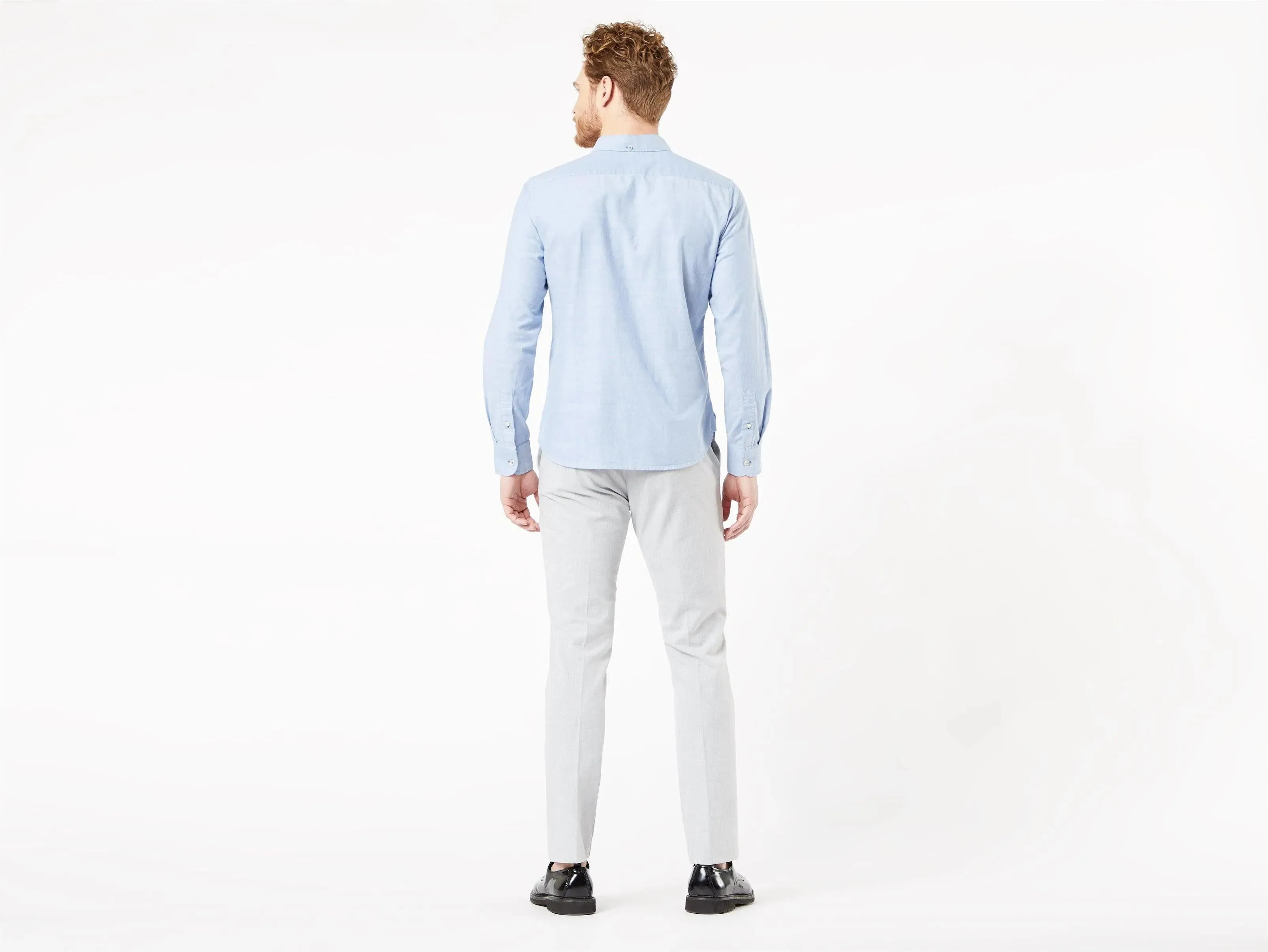 Camisa Slim Fit Cuello 2 Botones