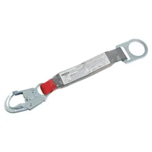 Capital Safety PRO Pack Rope Shock Absorbers, 6 ft, Self-Locking Snap Hook, 310 lb, 1340260
