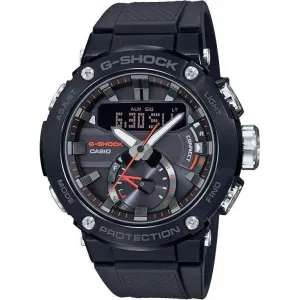 CASIO G-SHOCK G-STEEL SOLAR CARBON CORE GUARD BLACK MEN WATCH GST-B200B-1AJF