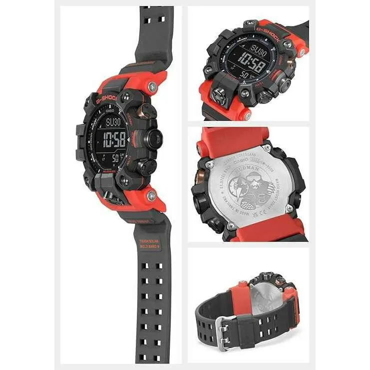 CASIO G-SHOCK MASTER OF G SERIES MUDMAN DIGITAL GREY MEN WATCH GW-9500-1A4JF