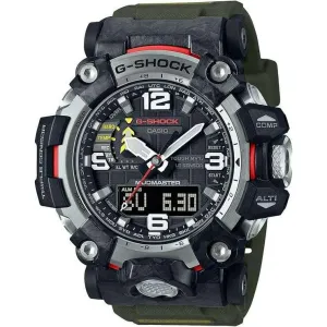 CASIO G-SHOCK MUDMASTER RADIO SOLAR ANALOG DIGITAL OLIVE GREEN MEN WATCH GWG-2000-1A3JF