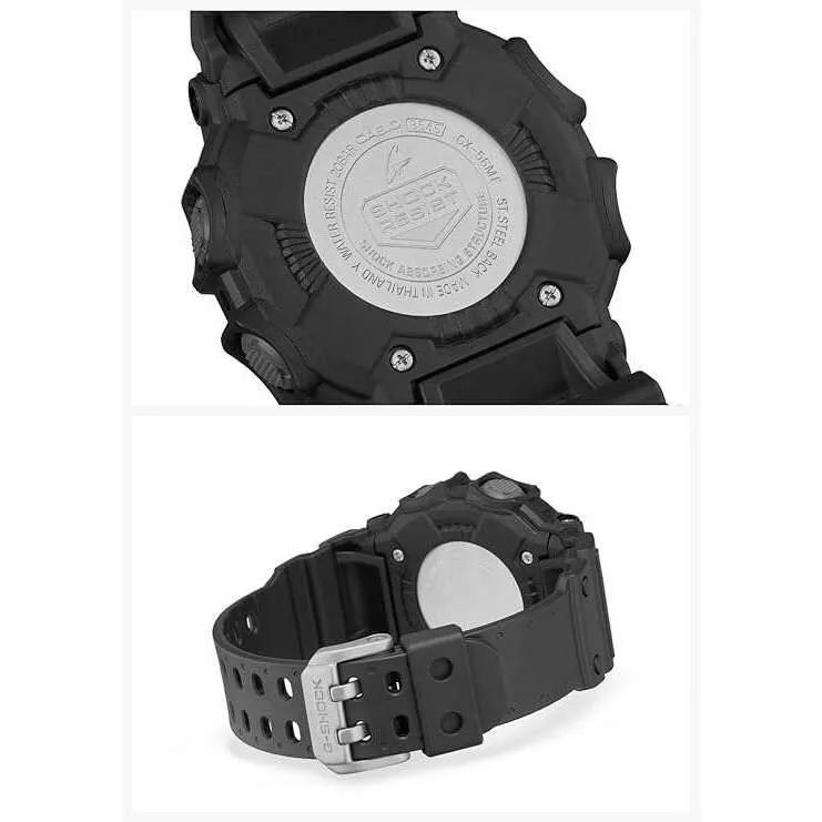 CASIO G-SHOCK MULTI FLUORESCENT COLOR SERIES DIGITAL BLACK MEN WATCH GX-56MF-1JF