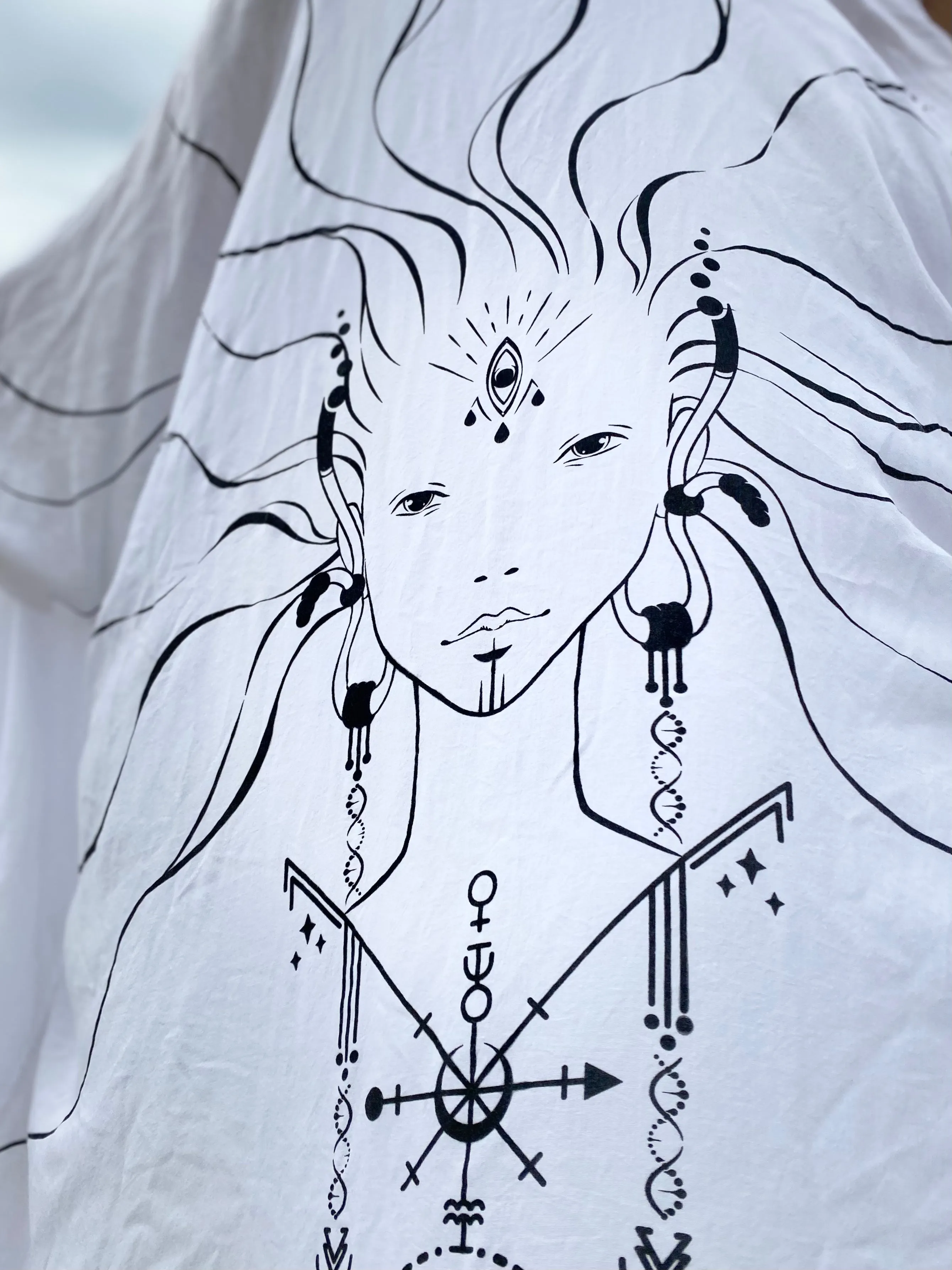 Celestial Spirit | White Kimono | Her