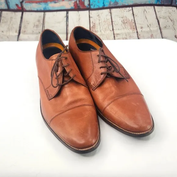 Cole Haan Lenox Hill Cap Oxford British Tan C11632