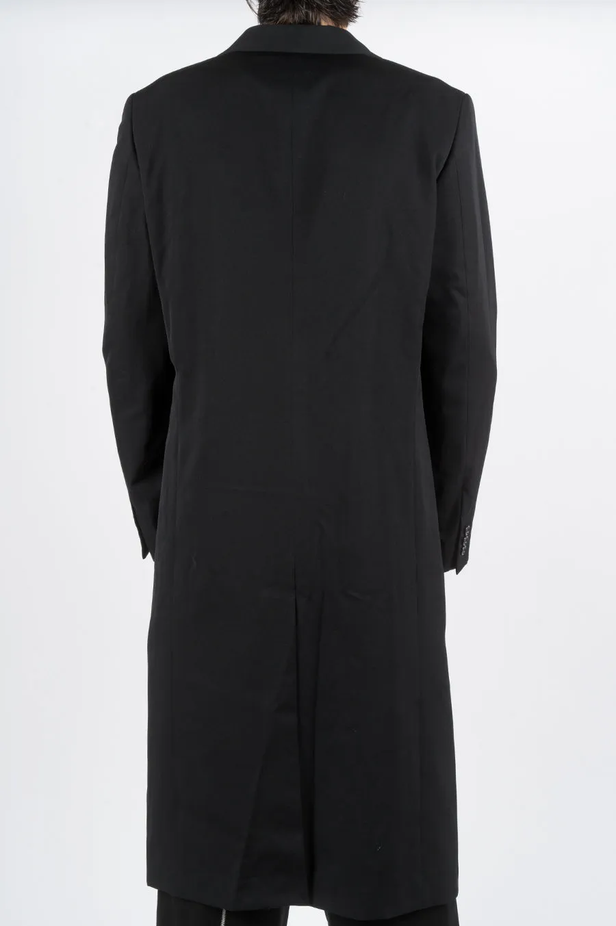 COMME DES GARCONS HOMME PLUS SINGLE BREASTED COAT BLACK