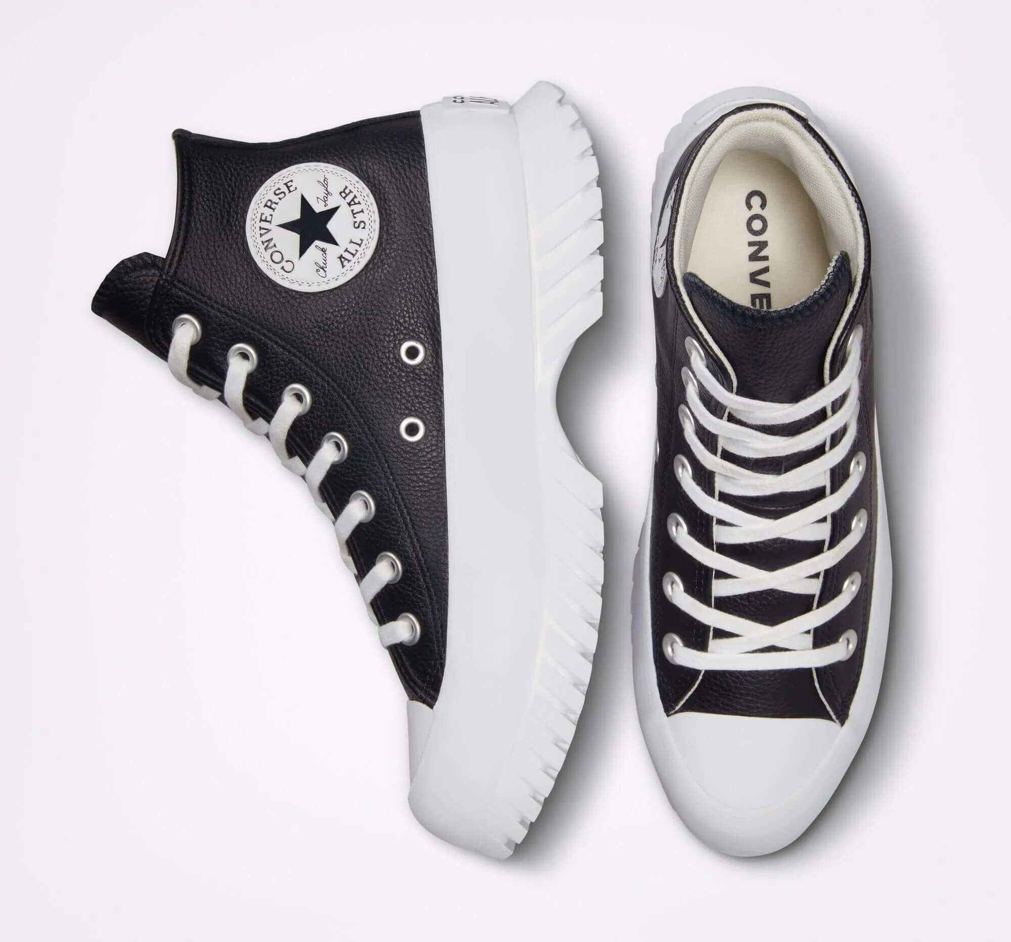 Converse Chuck Taylor All Star Lugged 2.0 Leather Black/Egret/White