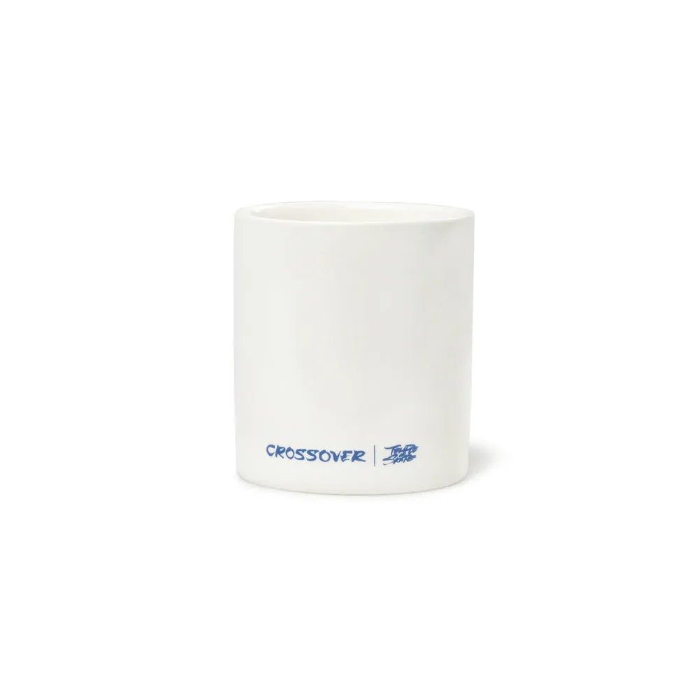 Crossover x Temple of Skate “The Push” Tea Cup | White