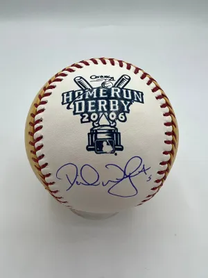 David Wright Autographed 2006 HR Derby Logo Baseball (JSA)