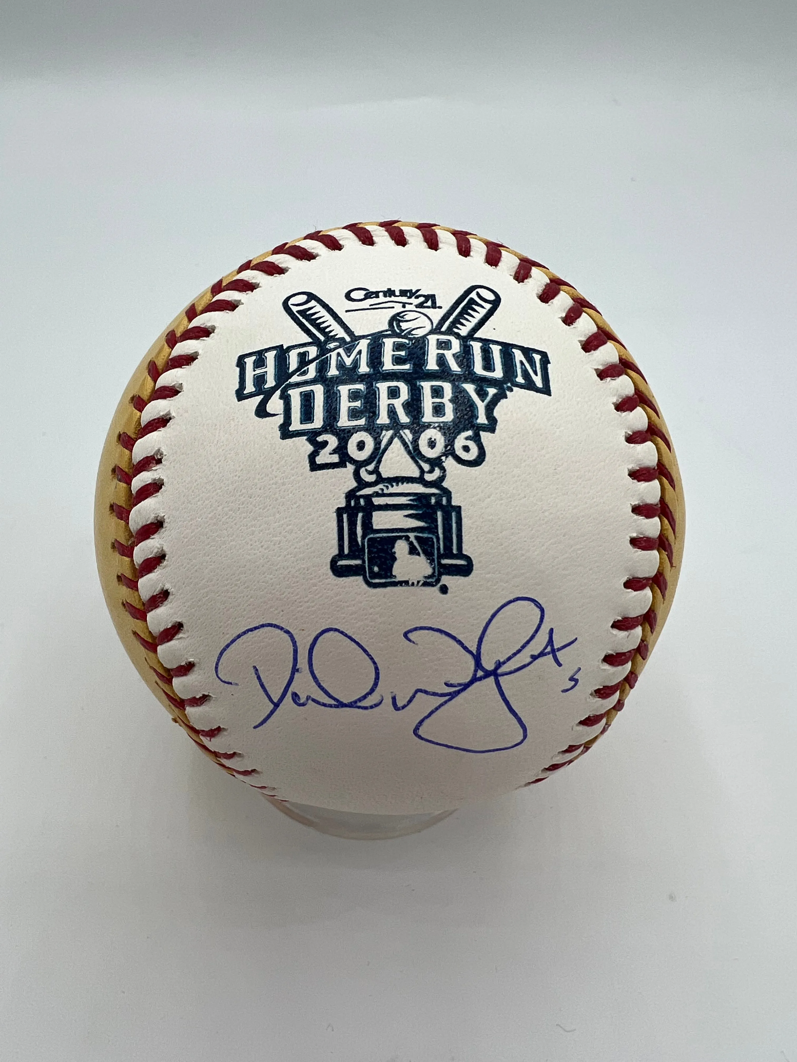 David Wright Autographed 2006 HR Derby Logo Baseball (JSA)