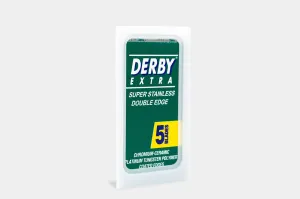Derby Extra Razor Blades (Pack of 5)