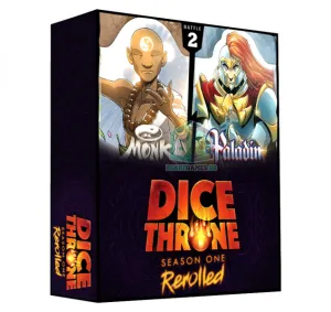 Dice Throne Season One ReRolled 2: Monk vs. Paladin