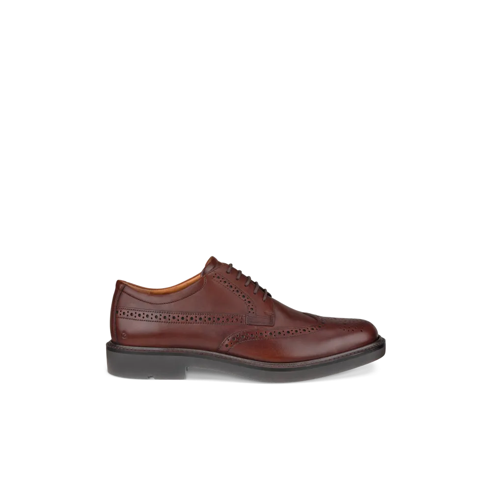 ECCO 525614 01053 New City With Welt Laceup Brogue Cognac