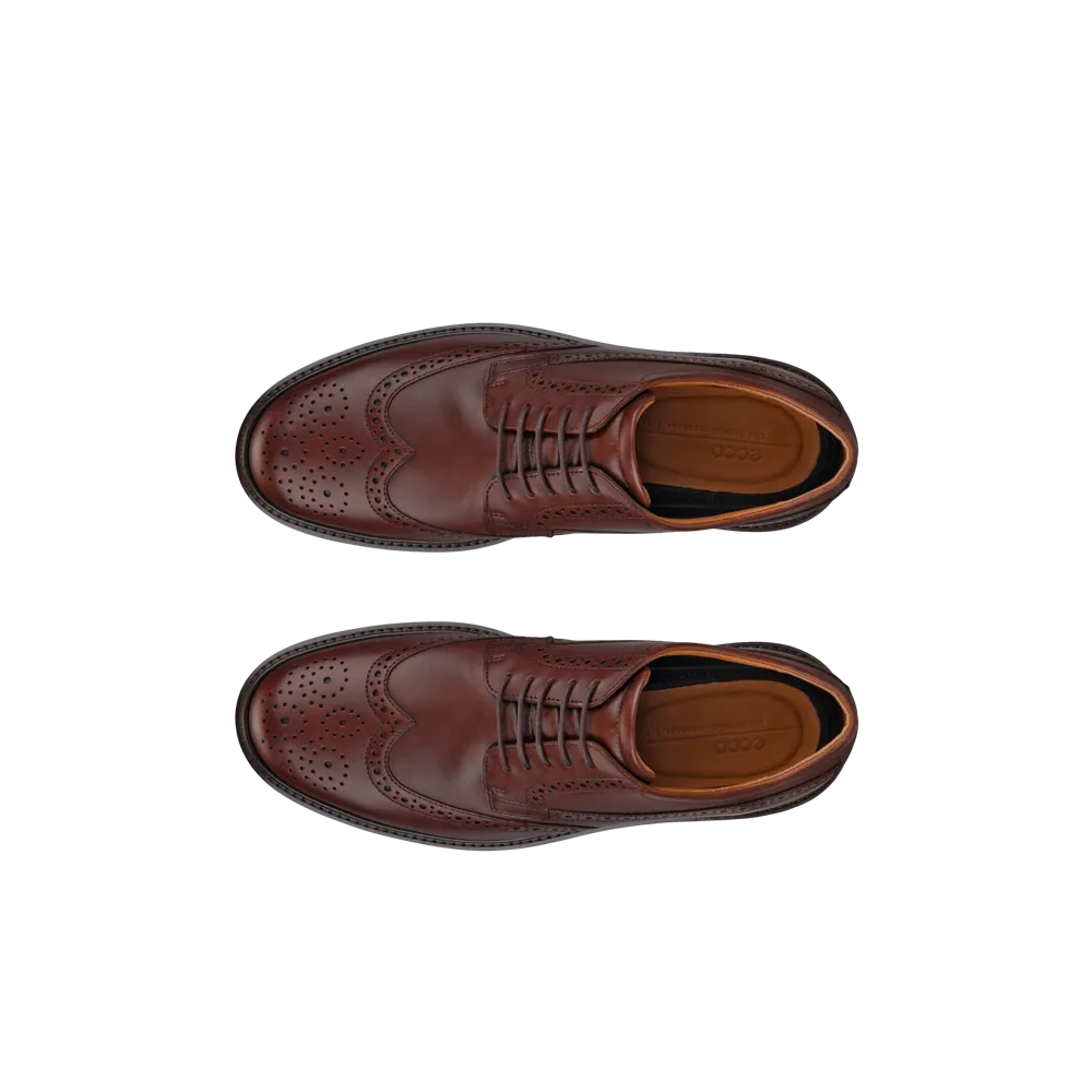 ECCO 525614 01053 New City With Welt Laceup Brogue Cognac