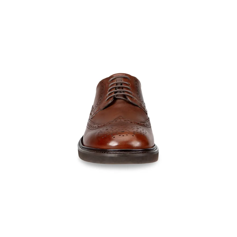 ECCO 525614 01053 New City With Welt Laceup Brogue Cognac