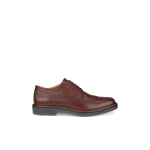 ECCO 525614 01053 New City With Welt Laceup Brogue Cognac