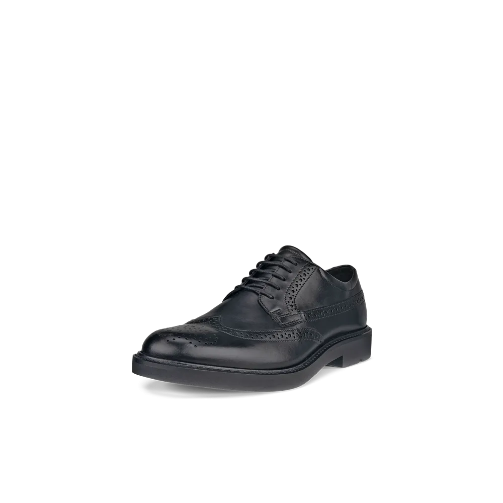ECCO 525614 11001 New City With Welt Laceup Brogue Black