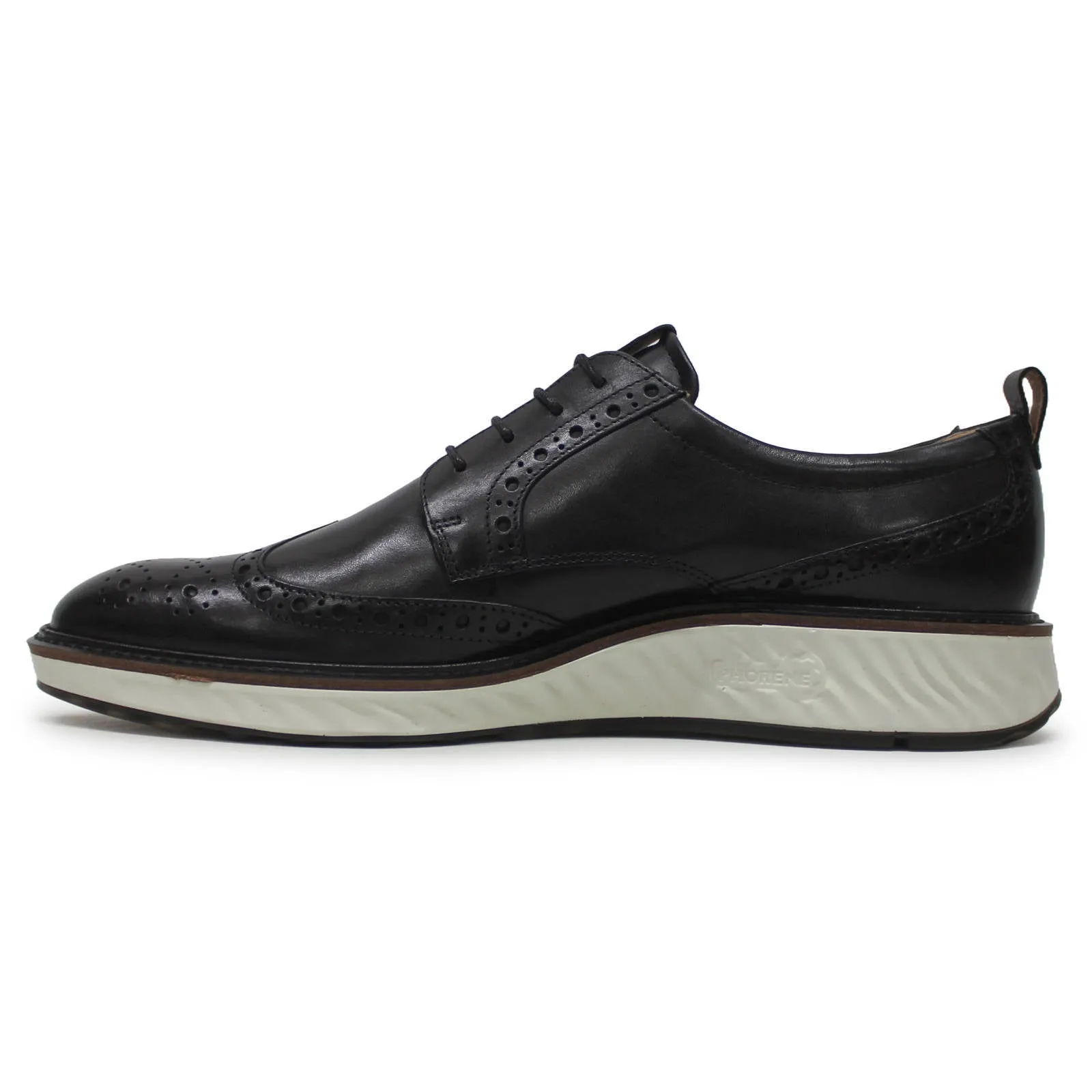 Ecco St.1 Hybrid Full Grain Leather Men's Brogue Derby Shoes