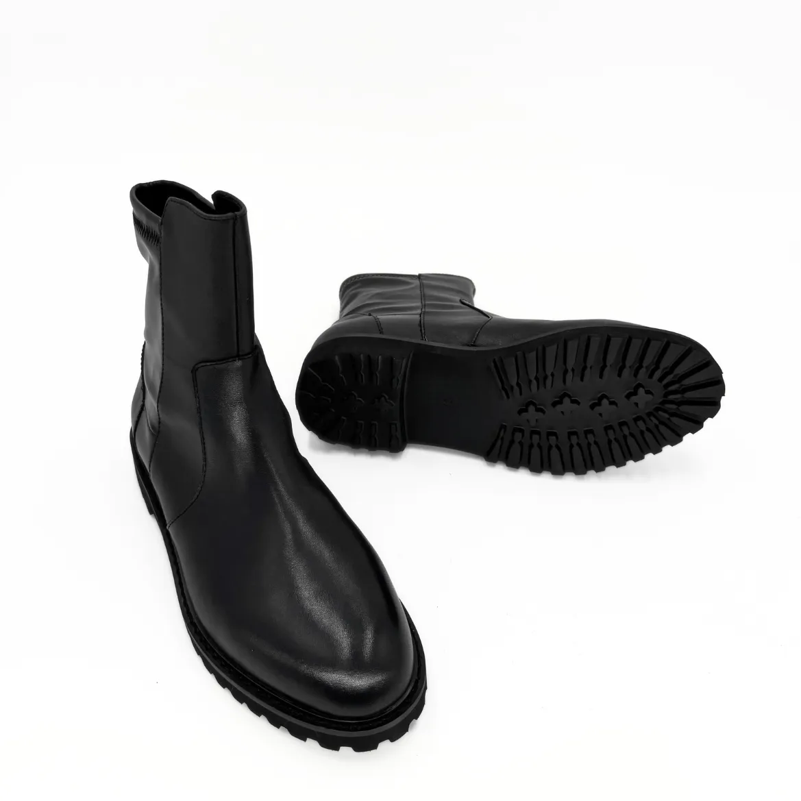 Emily Lug Sole Booties