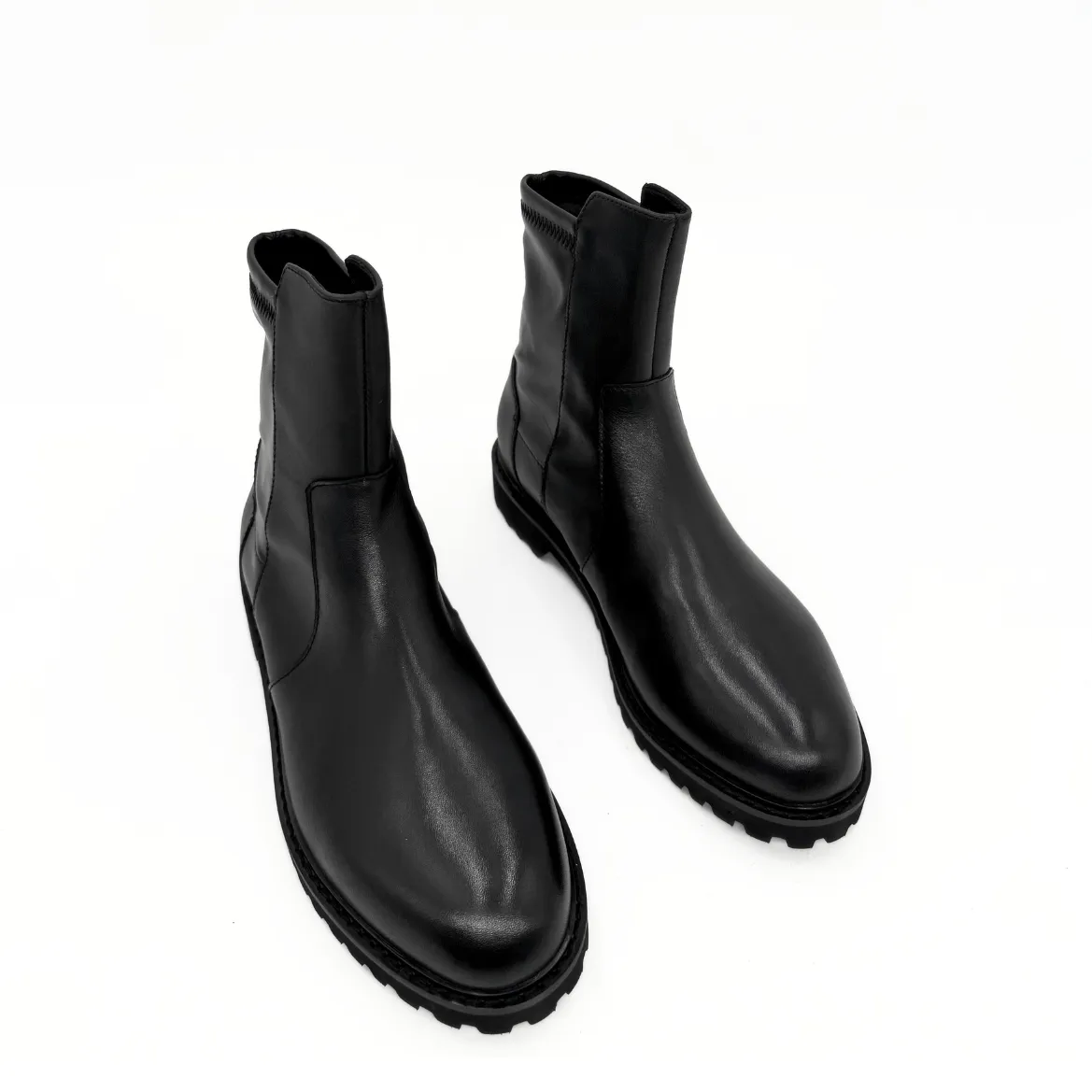 Emily Lug Sole Booties