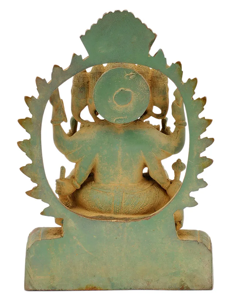 Five Headed Ganpati Antique Finish