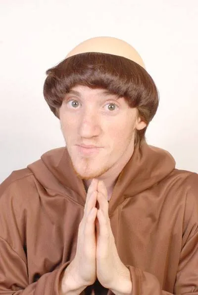 Friar Tuck Wig Medieval Monk Scalp