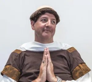 Friar Tuck Wig Medieval Monk Scalp