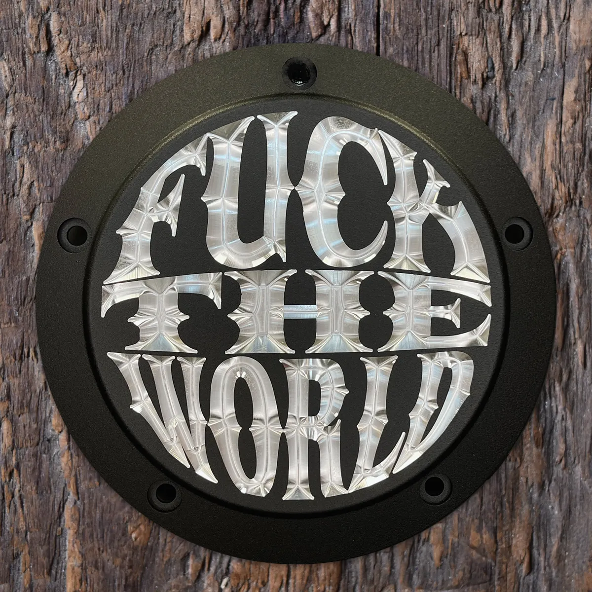 FTW M8 Touring Derby Cover - Matte Black