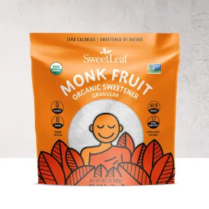 Granular Monk Fruit Sweetener Bag, 800 grams