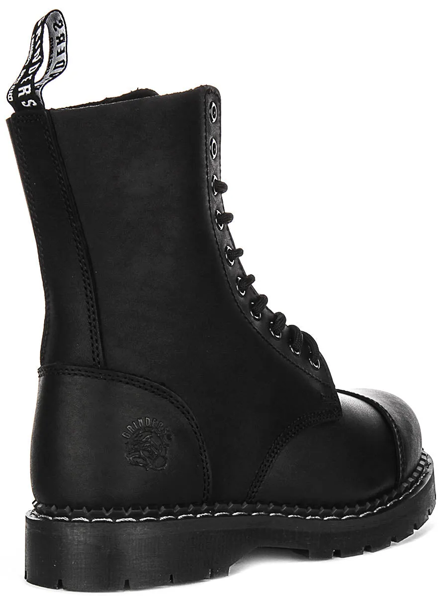 Grinders Stag ACS Premium In Black Boots