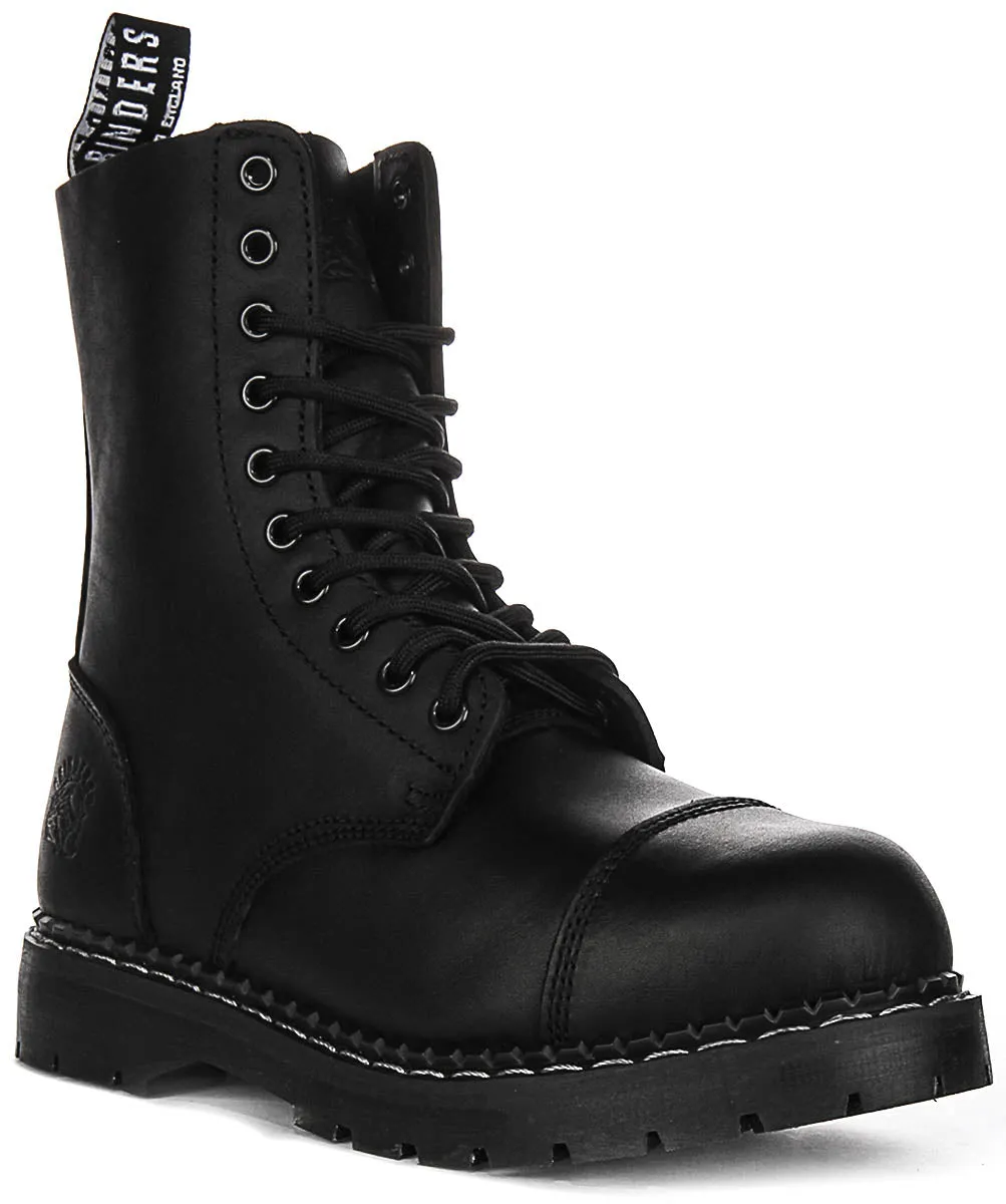 Grinders Stag ACS Premium In Black Boots