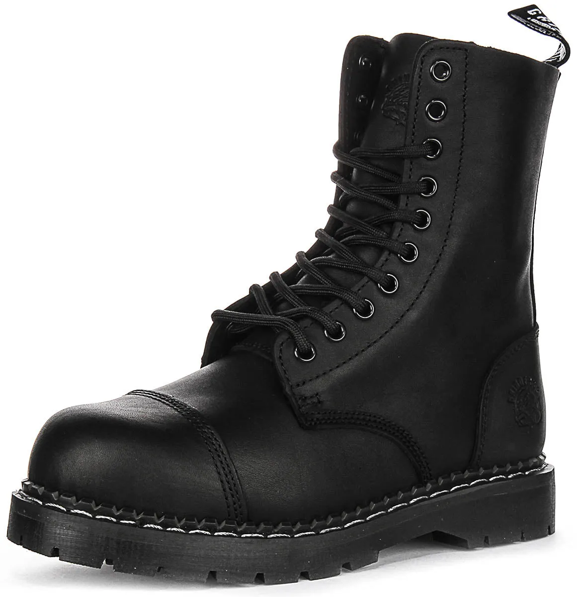 Grinders Stag ACS Premium In Black Boots