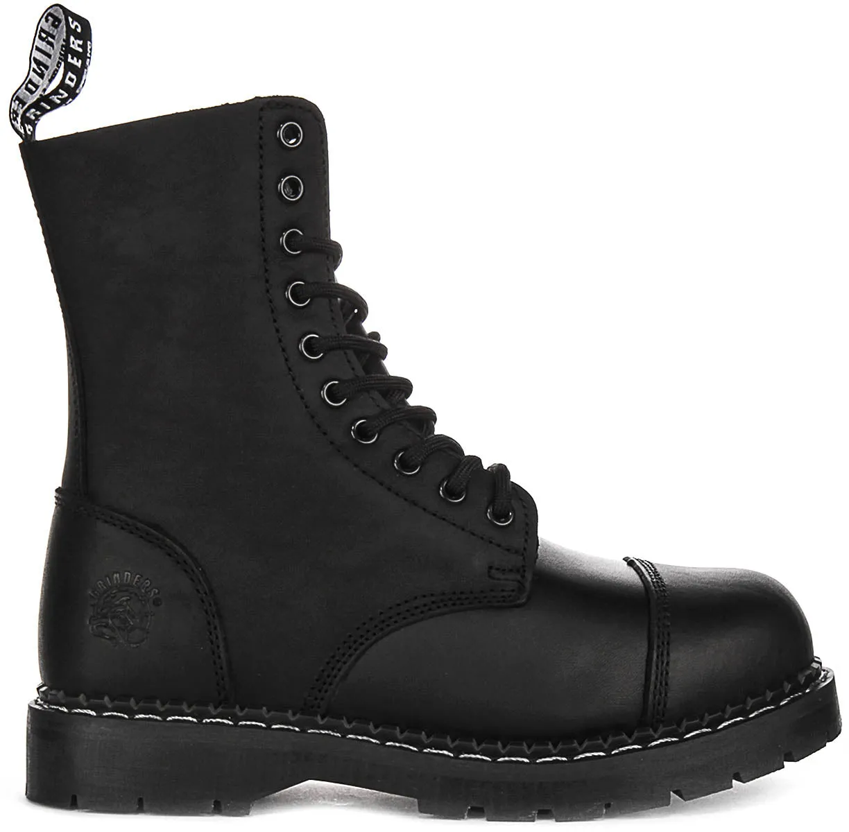 Grinders Stag ACS Premium In Black Boots