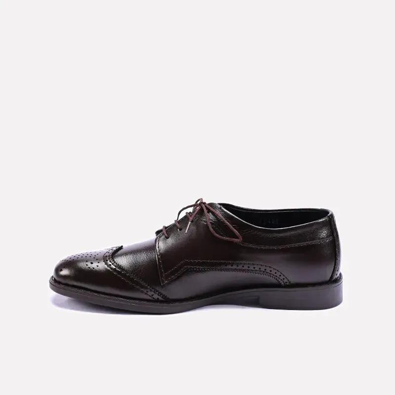 Ivybrook Brown Derby Shoes 0111086