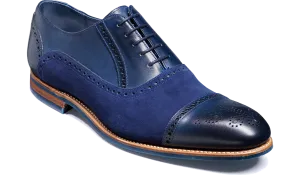 Jax - Navy Stain / Navy Suede