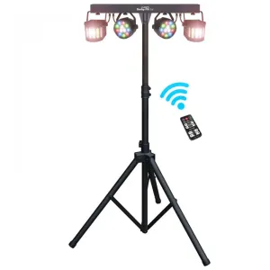 KAM Derby Effects Bar inc. 4 Lights/Stand